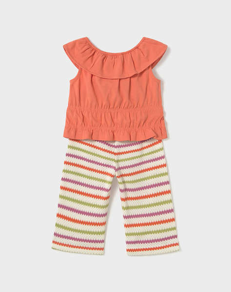 MAYORAL КОМПЛЕКТ ПАНТАЛОНИ ДЪЛГИ ТРИКОТАЖНИ ПАНТАЛОНИ