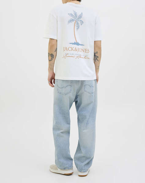 JACK&JONES JJSUMMER VIBES TEE SS CREW NECK LN