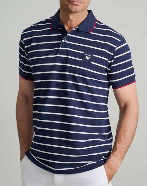 NAVY&GREEN МЪЖКА ТЕНИСКА, CUSTOM FIT