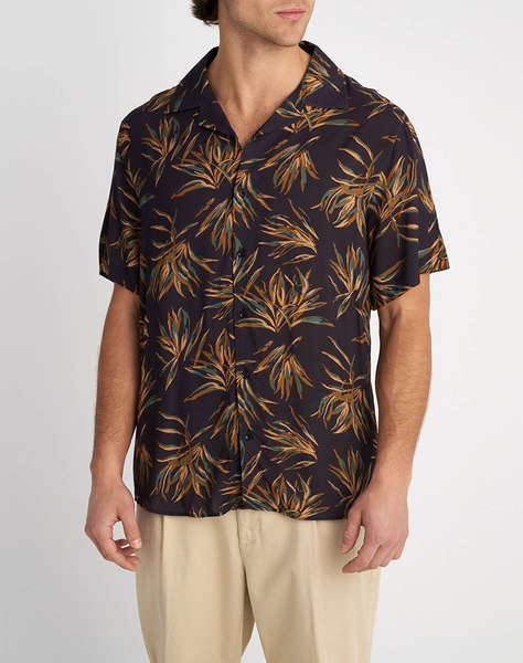 STAFF Man Shirt Troy Short Sleeve 100% Viscoze
