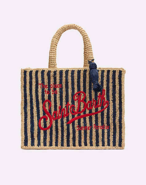 MC2 COLETTE RAFFIA-COLETTE RAFFIA-STRIPES MINI V 61 EMB (Размери : 30 x 22 x 15см.)