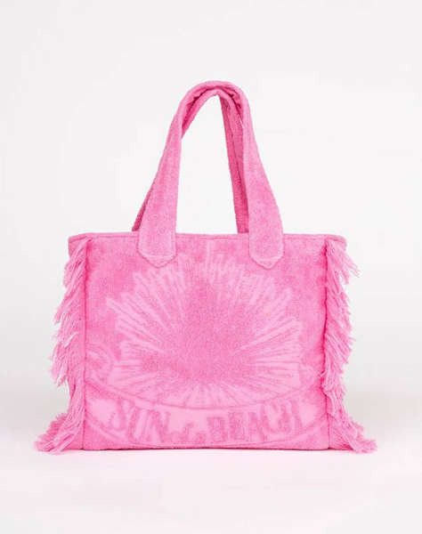 SUN OF A BEACH Mini Terry Tote Bag (Размери: 31 x 28 x 11см.)