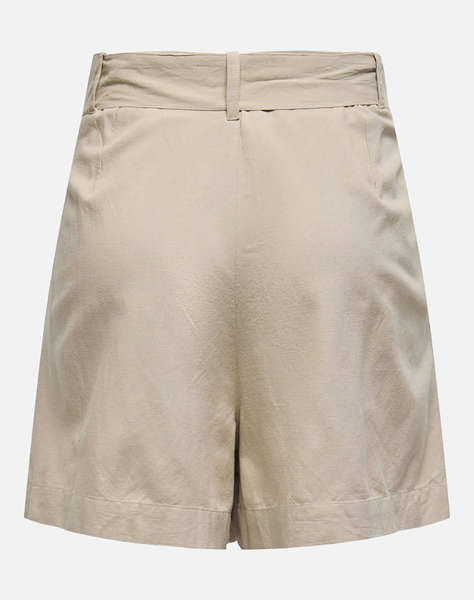 ONLY ONLJAKIRI LINEN BUCKLE SHORTS PTM