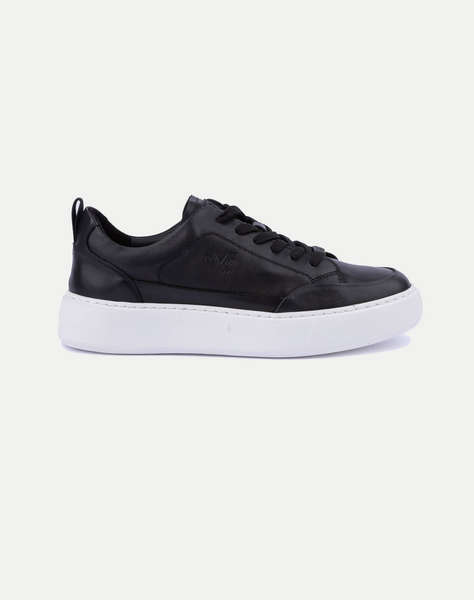 19V69 MEN''S SHOES SNEAKER LEATHER V1969