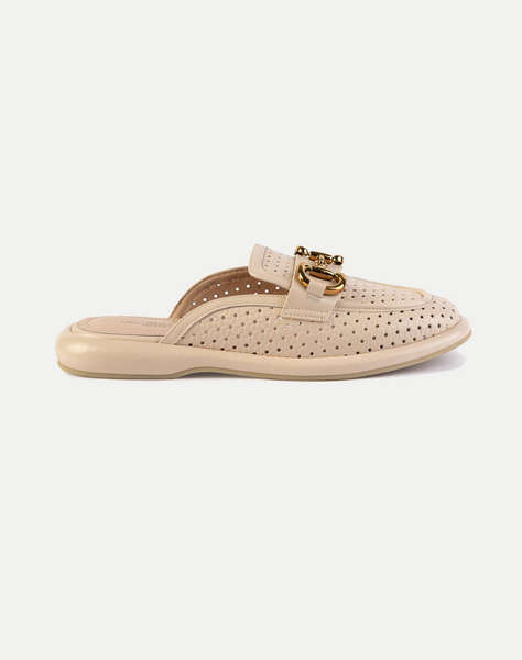 19V69 WOMEN''S SHOES MULE LOAFER LEA. V1969