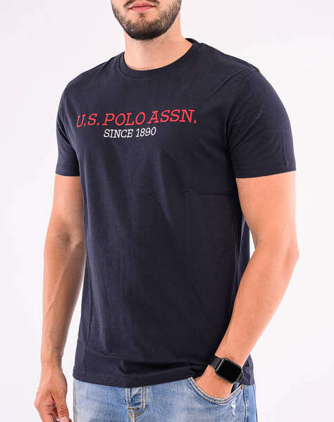 US POLO ASSN MICK 000148 P63B LOGO TSHIRT SS МЪЖКА ТЕНИСКА