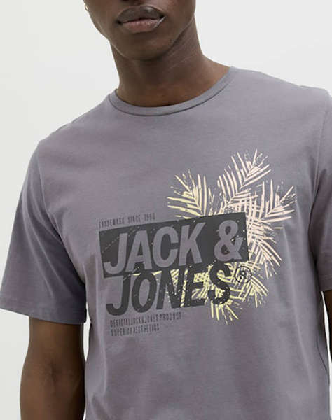 JACK&JONES JJJAXON TEE SS CREW NECK LN