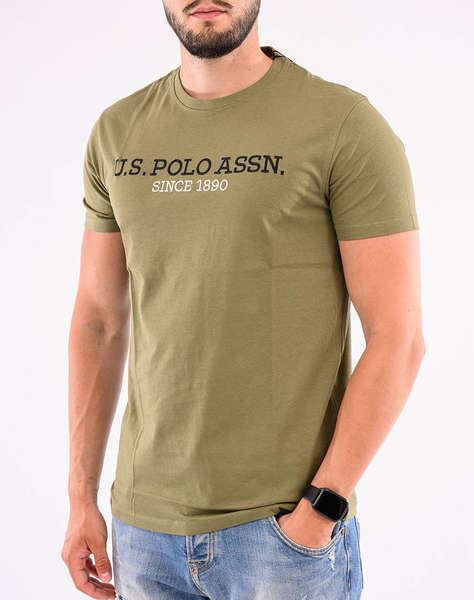 US POLO ASSN MICK 000148 P63B LOGO TSHIRT SS МЪЖКА ТЕНИСКА