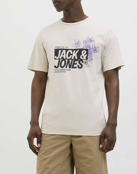 JACK&JONES JJJAXON TEE SS CREW NECK LN