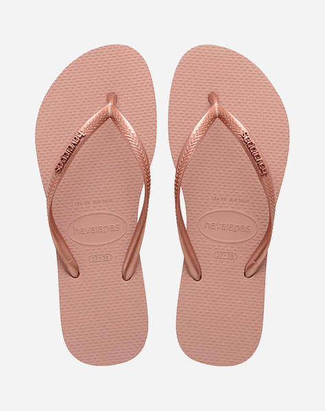 HAVAIANAS SLIM LOGO METALLIC ДЖАПАНКИ