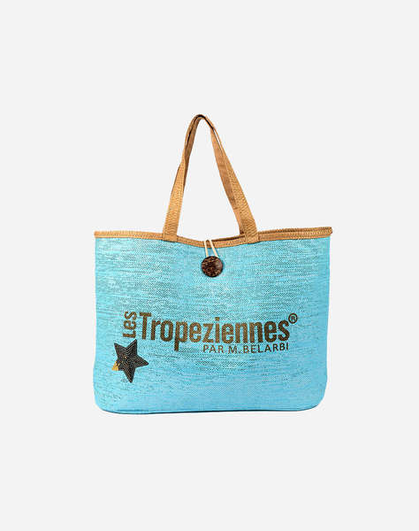 LES TROPEZIENNES PAN-TZ-01 ЧАНТА TURQUOISE (Размери: 50 x 36 x 15см.)