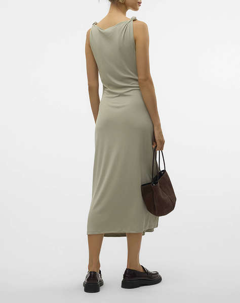 AWARE BY VERO MODA BOATNECK CALF DRESS VMA