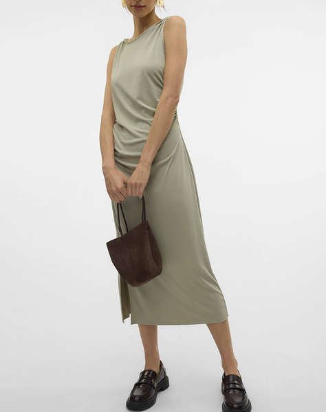 AWARE BY VERO MODA BOATNECK CALF DRESS VMA