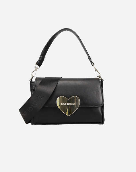 LOVE TO LOVE by GAI MATTIOLO LTL16 ЧАНТА BLACK