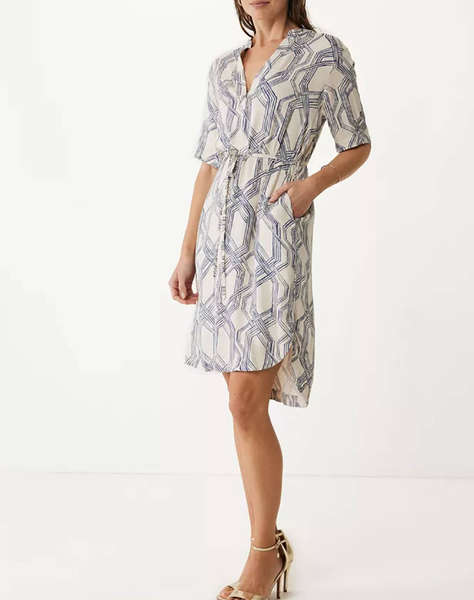 MEXX Regular swirl chain print dres
