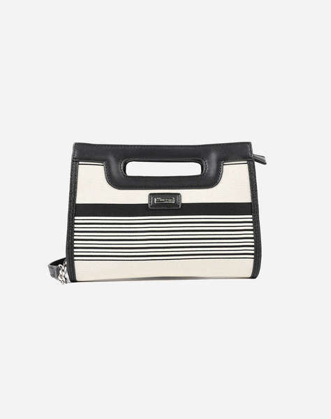 LES TROPEZIENNES NAL-TZ-04 ЧАНТА WHITE/BLACK
