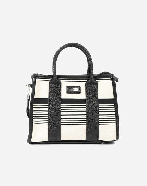 LES TROPEZIENNES NAL-TZ-03 ЧАНТА WHITE/BLACK
