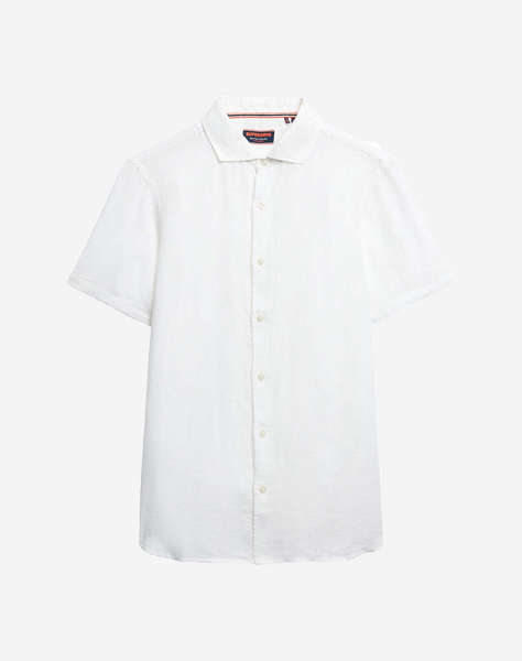 SUPERDRY D3 STUD VACATION LINEN S/S SHIRT МЪЖКА РИЗА