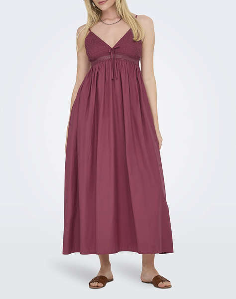 ONLY ONLBRIAR STRAP LONG DRESS WVN