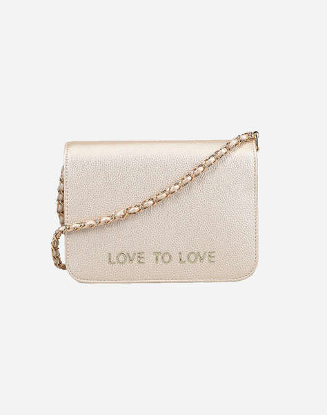 LOVE TO LOVE by GAI MATTIOLO LTL09 ЧАНТА. GOLD