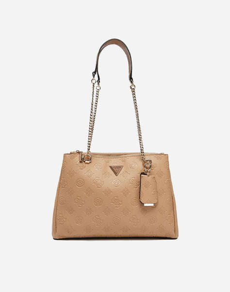 GUESS CRESIDIA LOGO CNVRTBLE - 49090 ДАМСКА ЧАНТА (Размери: 33 x 24 x 11.5см.)