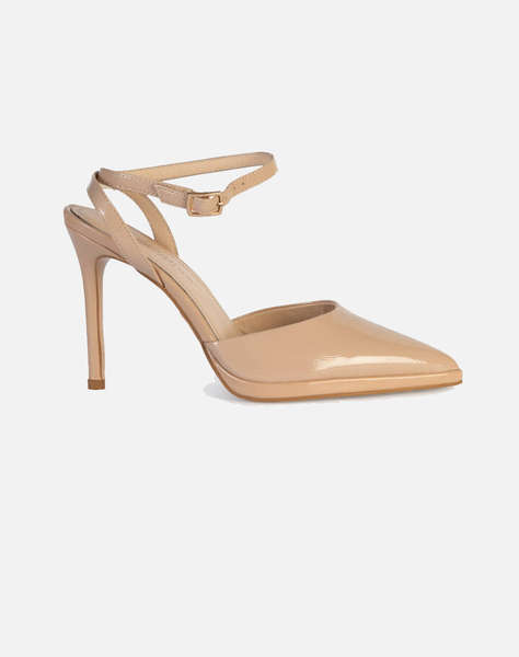 19V69 ДАМСКИ ОБУВКИ HIGH HEEL SLINGBACK PUMP PATENT LEA. V1969