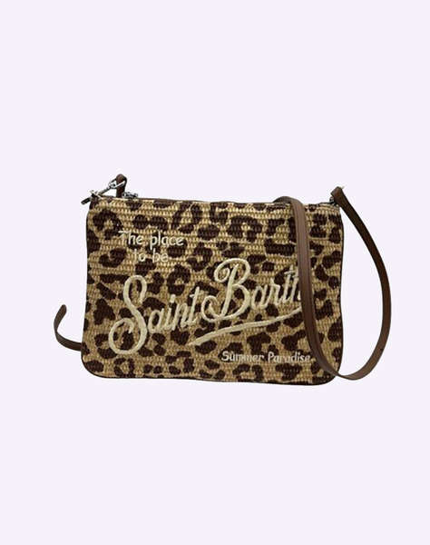 MC2 PARISIENNE STRAW-PARISIENNE STRAW-LEOPARD 18 EMB (Размери: 20 x 28см.)