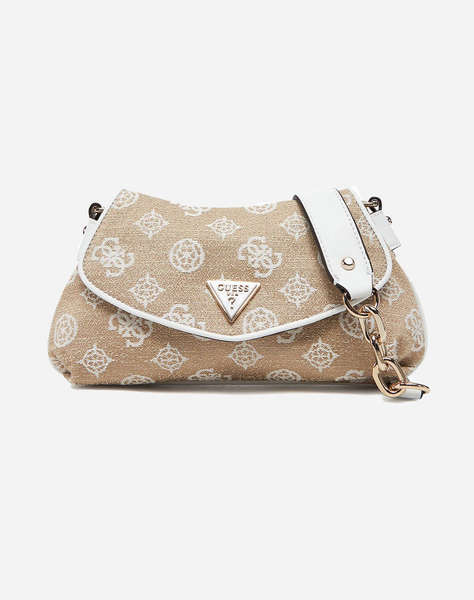 GUESS BEYZA FLAP SHOULDER BAG ДАМСКА ЧАНТА (Размери: 28 x 16 x 4см.)