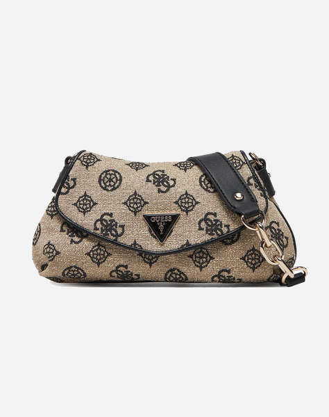 GUESS BEYZA FLAP SHOULDER BAG ДАМСКА ЧАНТА (Размери: 28 x 16 x 4см.)