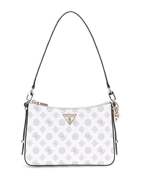 GUESS ECO ERICA TOP ZIP SHOULDER BAG ДАМСКА ЧАНТА (Размери: 24 x 18 x 6см.)