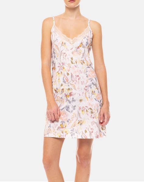 PINK LABEL NIGHTGOWN FLORAL ROSE
