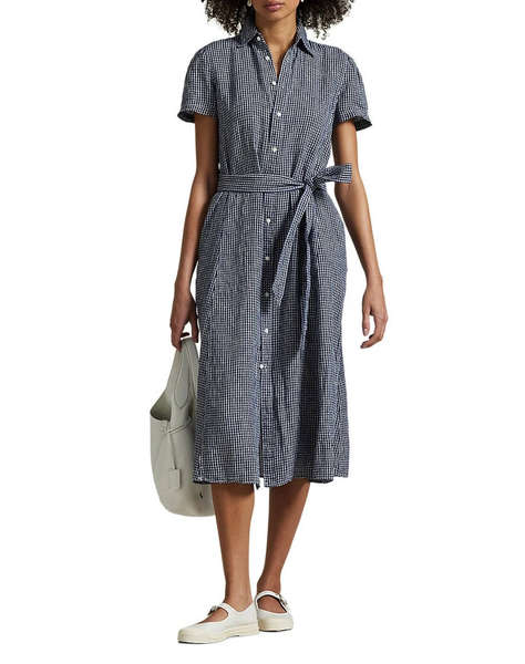 RALPH LAUREN SS ASHTN DR-SHORT SLEEVE-DAY DRESS