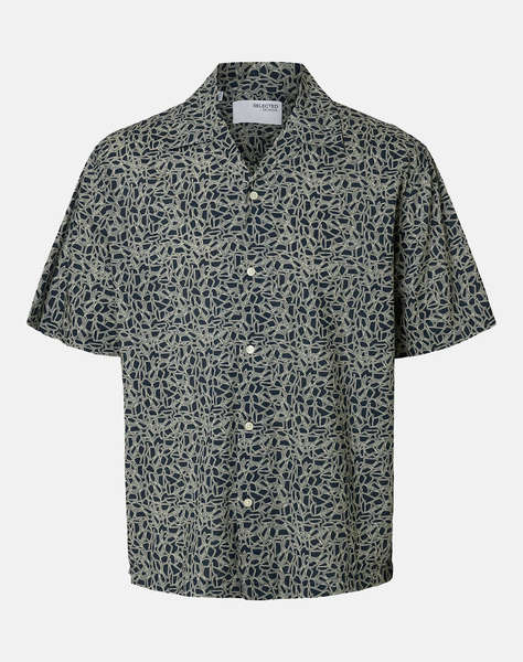 SELECTED SLHRLXAIR MIX SS SHIRT