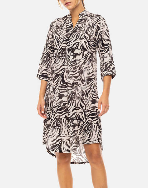 PINK LABEL BEACHWEAR BLACK LEOPARD