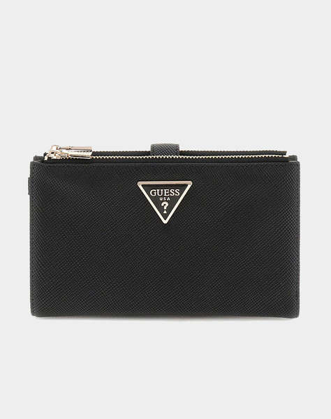 GUESS LAUREL SLG DBL ZIP ORGANIZER ДАМСКИ АКСЕСОАРИ (Размери: 21 x 11 x 3см.)