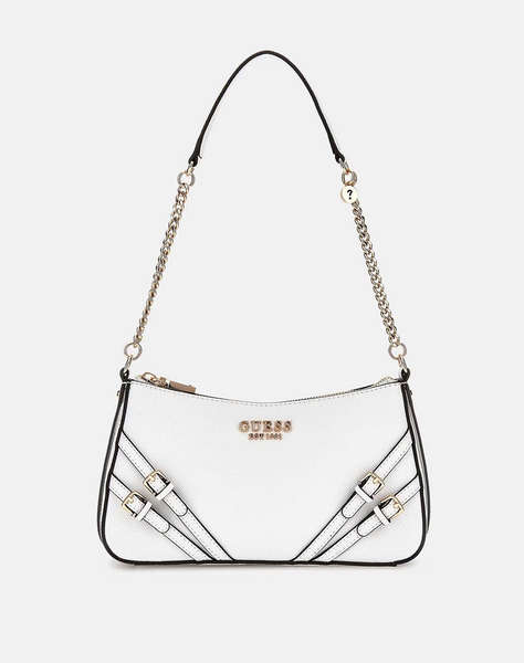 GUESS BRAMINA TOP ZIP SHOULDER ДАМСКА ЧАНТА (Размери: 25 x 14 x 6см.)