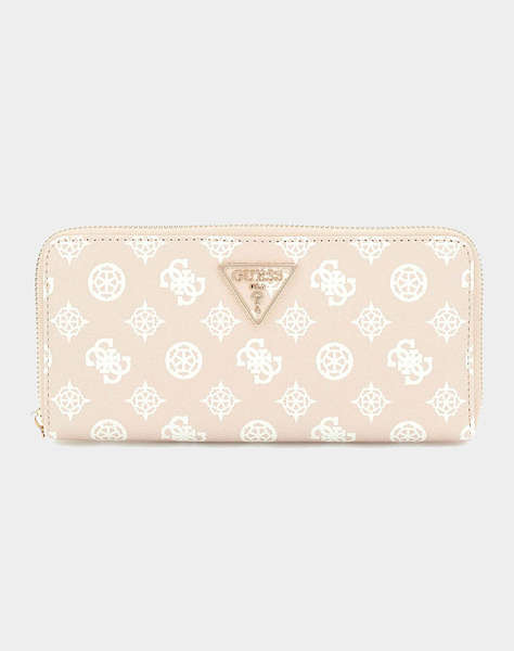 GUESS LAUREL SLG LARGE ZIP AROUND ДАМСКИ ПОРТФЕЙЛ (Размери: 21 x 10 x 2см.)