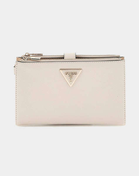 GUESS LAUREL SLG DBL ZIP ORGANIZER ДАМСКИ АКСЕСОАРИ (Размери: 21 x 11 x 3см.)