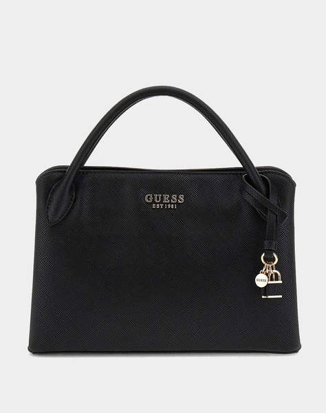GUESS FEDANA ELITE SATCHEL ДАМСКА ЧАНТА (Размери: 29 x 18 x 9см.)