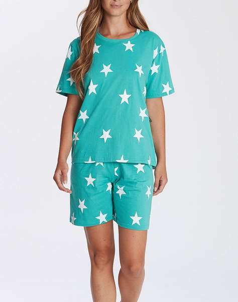 COTTONMANIA LV242 LOVE Дамска пижама COMFORT STARS GREEN