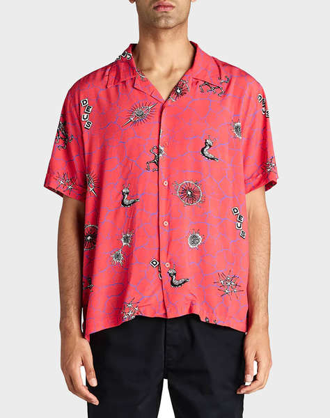 DEUS EX MACHINA VIBRANT VIRUS SHIRT Мъжка риза