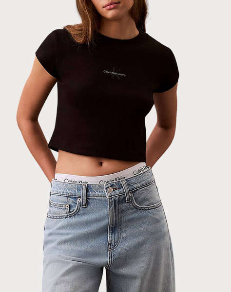 CALVIN KLEIN JEANS MONOGRAM BABY TEE