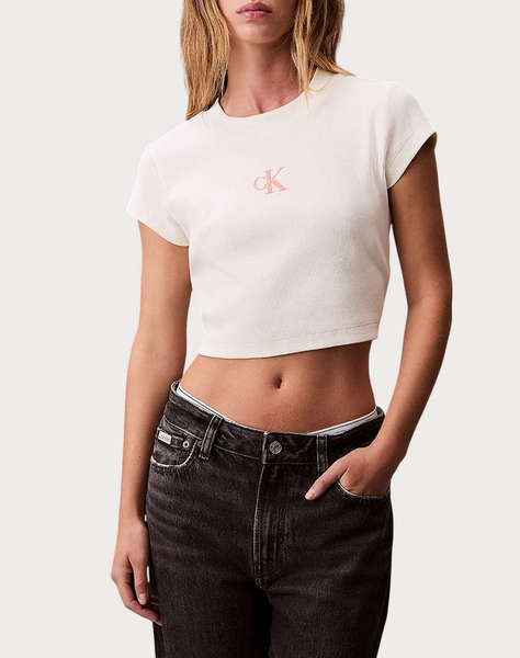 CALVIN KLEIN JEANS MONOGRAM BABY TEE