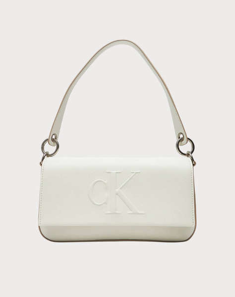 CALVIN KLEIN SCULPTED FLAP SHOULDER POUCH25 (Размери: 14 x 24.5 x 4см.)