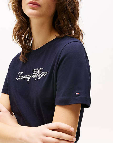 TOMMY HILFIGER NOS SCRIPT REGULAR C-NK SS