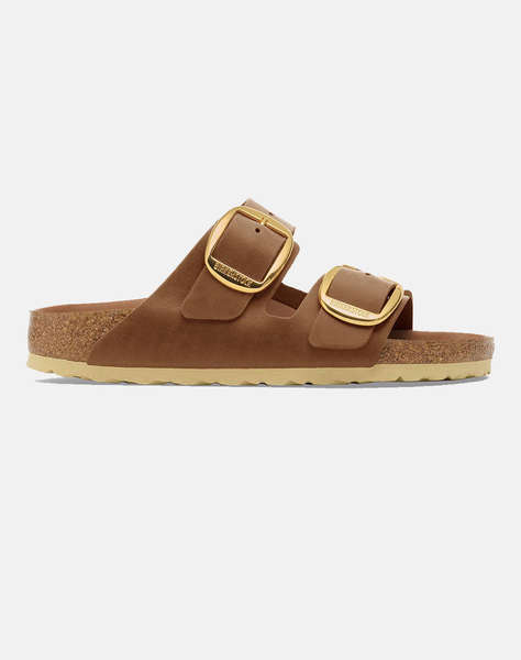 BIRKENSTOCK F25 LEATHER ARIZONA BIG BUCKLE LEOI COGNAC HEX 35 - 43 NARROW CORE ESSENTIAL ДАМСКИ ОБУВКИ