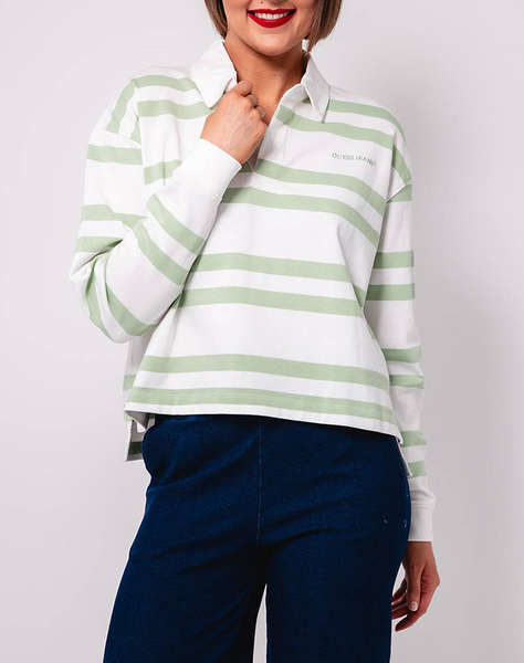 GUESS JEANS GJ LS RUGBY POLO SHIRT ДАМСКА БЛУЗА