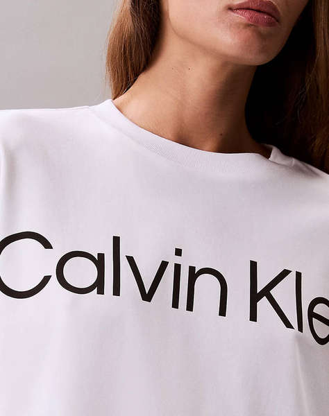 CALVIN KLEIN JEANS A-SS Boxy Logo Graphic Tee