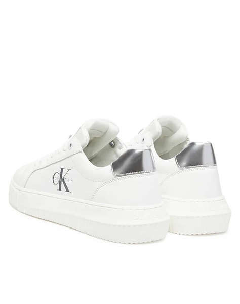 CALVIN KLEIN JEANS CHUNKY CUPSOLE LTH SILVER