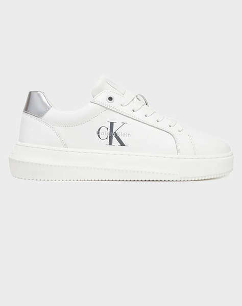 CALVIN KLEIN JEANS CHUNKY CUPSOLE LTH SILVER